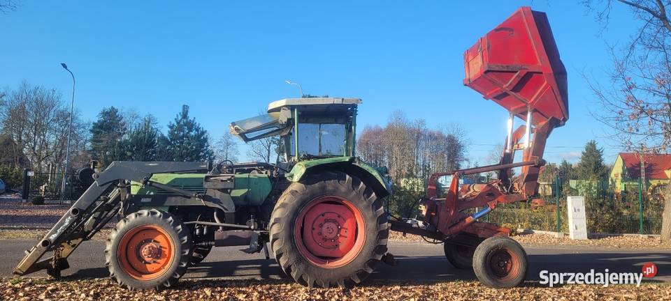 Wywrotka 1osiowa Przyczepy rolnicze Rolnictwo Huta Szklana