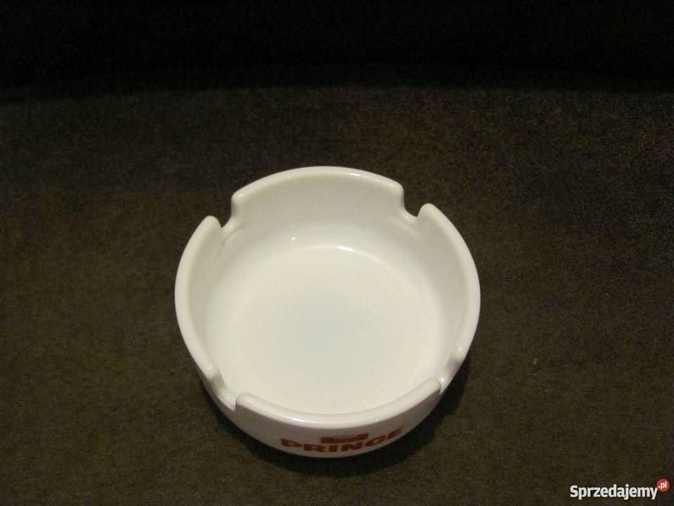 Popielnica biała PRINCE mała FRANCE Luminac waga Zamość