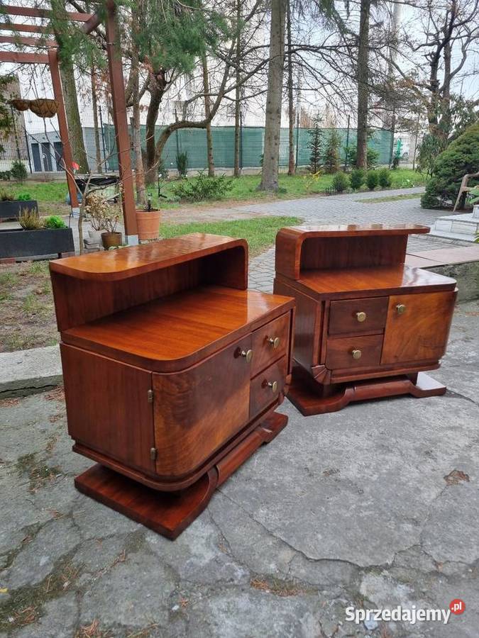 Piękne szafki Art Deco antyk vintage