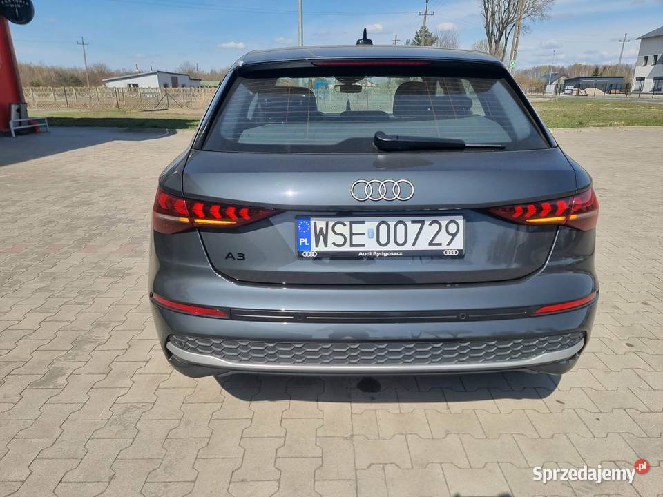 AUDI A3 15 TSI SPORTBACK mazowieckie Sierpc
