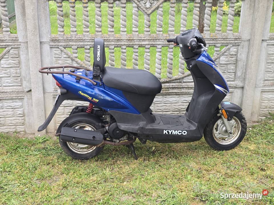 Kymco Agility Premium 50 4t skuter dwuosobowy z Kymco wielkopolskie Ostrów Wielkopolski sprzedam
