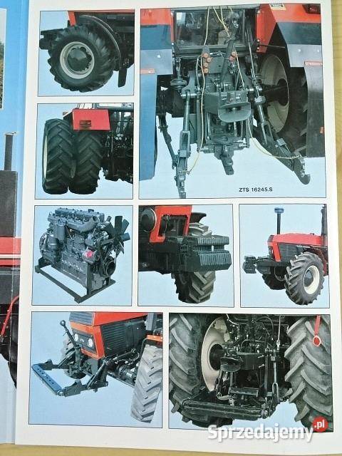 Instrukcja napraw ZTS ciągnik Zetor 9211 9245 Pozostałe wielkopolskie Szamotuły