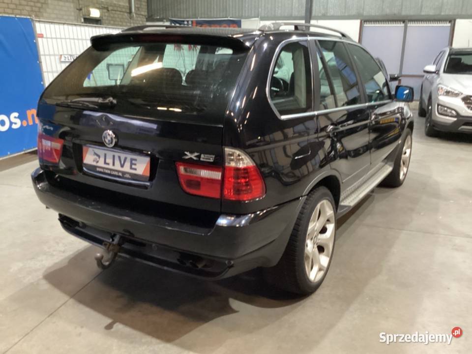 bmw x5 44 czarna na czesci automat Rok produkcji 2002 Imielin
