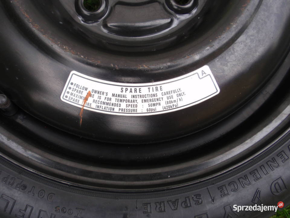 Koło dojazdowe Honda Accord Coupe USA osobowe łódzkie Łódź