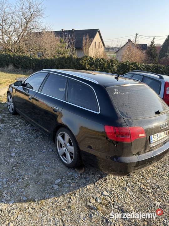 Sprzedam Audi A6 C6 30tdi quatro Uszkodzone śląskie Racibórz sprzedam