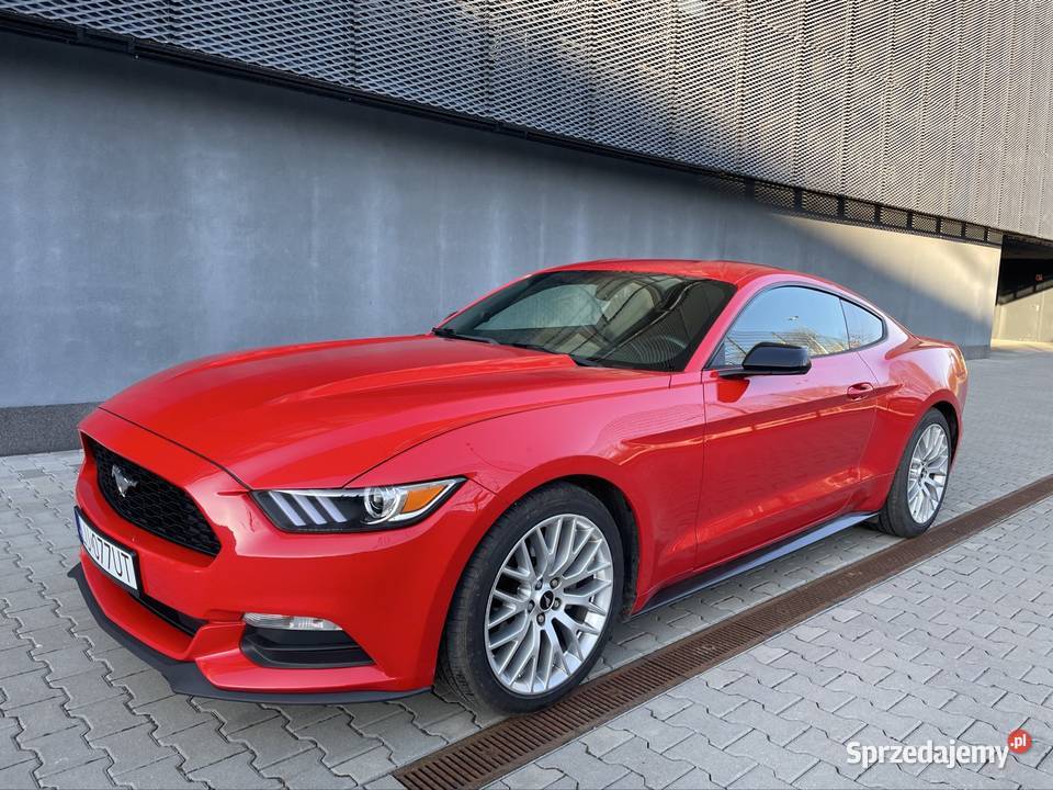 Ford Mustang 2016 37 automat race red flowmaster Sportowy / Coupe Lublin sprzedam
