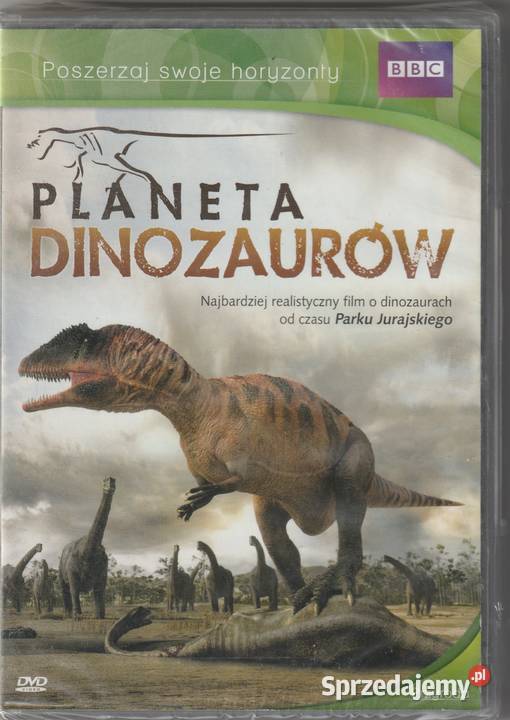 Planeta dinozaurów BBC DVD Pruszków
