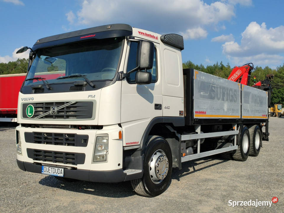 Volvo FM 440 6x4 HDS FASSI F170 Składany w Widełki