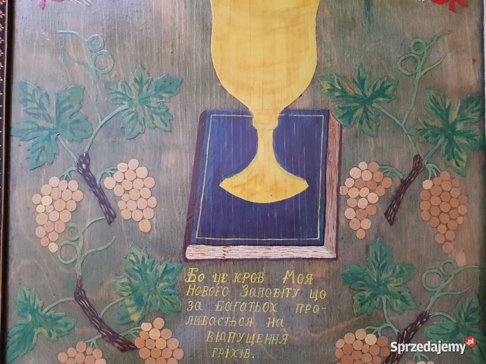 Ikona Kielich Przymierza 0184 Malarstwo Warszawa