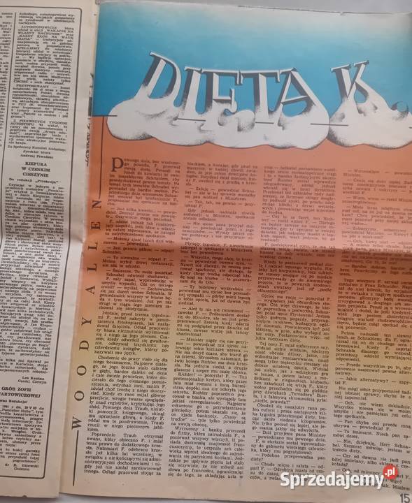 Tygodnik Przekrój 1984 13 czerwca 1983 r Koźminek