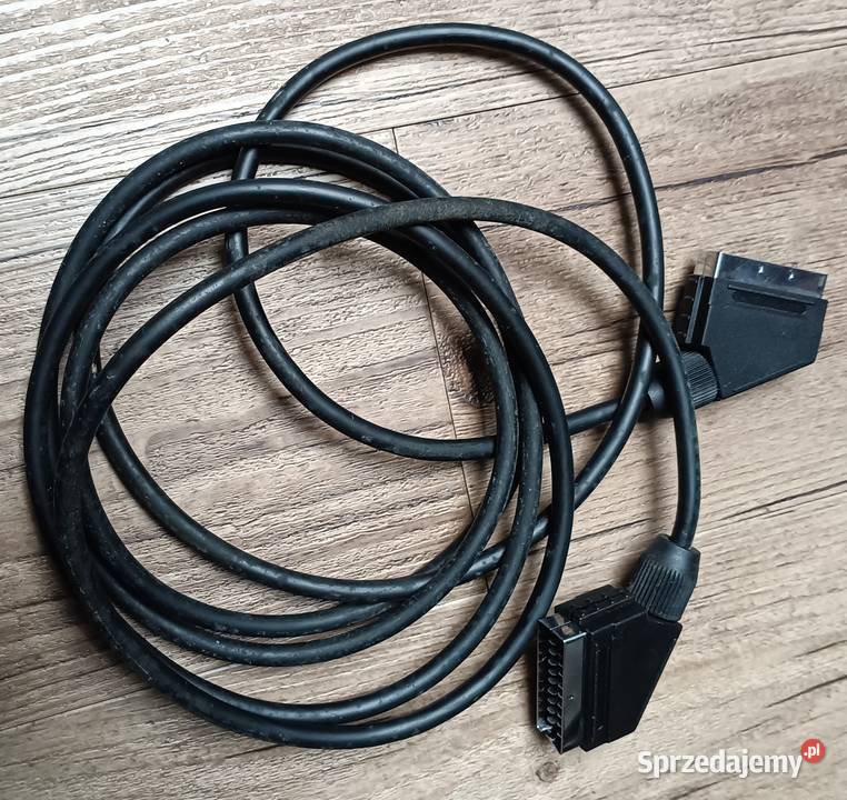 Kabel Przewód EURO SCART 3 m AV Audio Video Zbylitowska Góra sprzedam