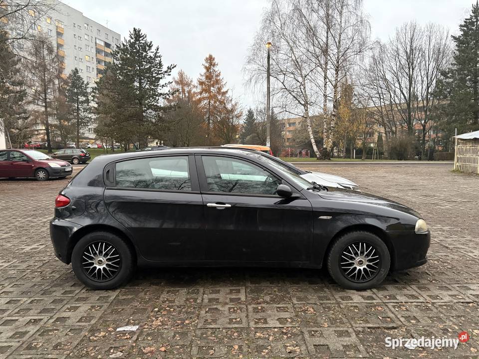Alfa Romeo 147 2007 uszkodzony wybierak