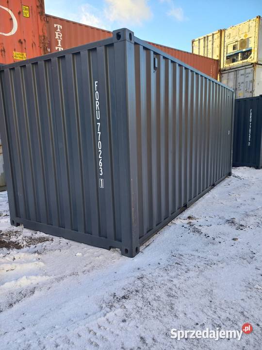 Kontener morski 20DC nowy magazyn RAL7016 Bytów