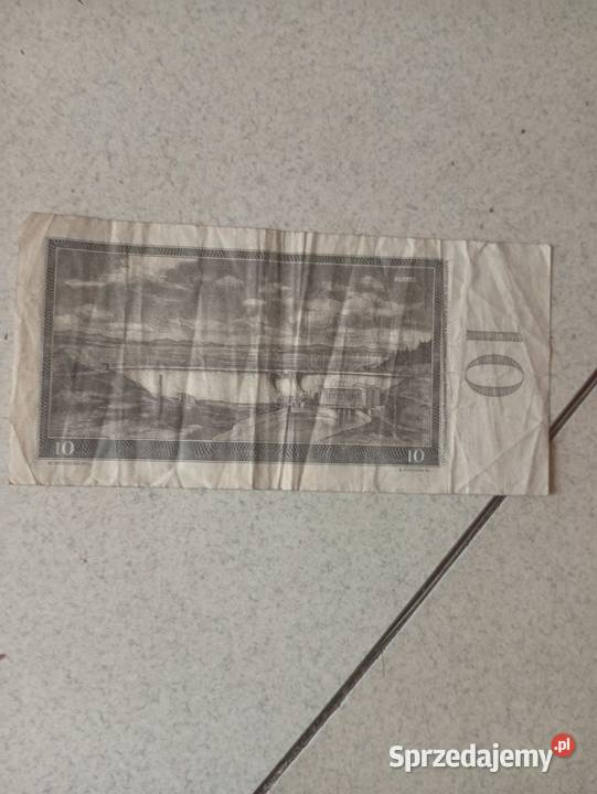 Banknot 10 koron czeskich 1960r Stan Siemianowice Śląskie