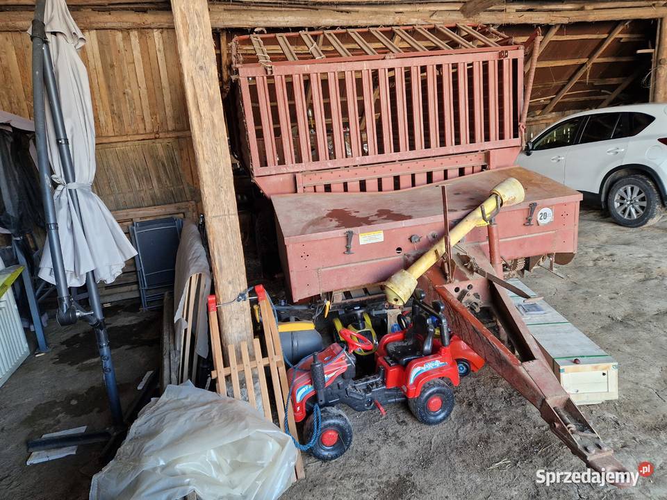 Przyczepa samozbierająca sprawna Szypliszki