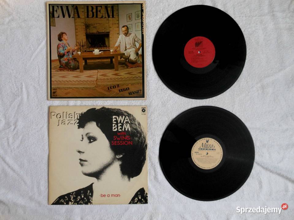 Dwa winyle z Ewą Bem płyta winylowa Bukowo