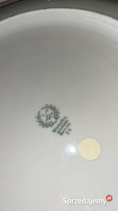 Duża patera Ecru Winterling Bavaria Germany pomorskie Gdańsk