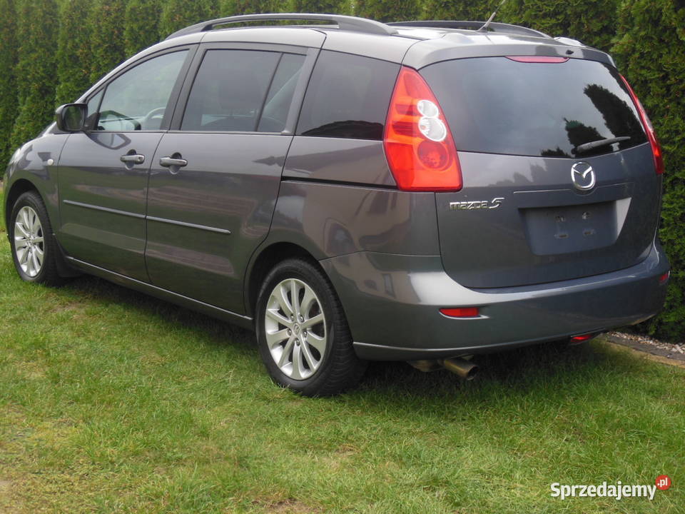 Mazda 5 18 7 osobowa Opłacona do rejestracji Rok produkcji 2007 Lubin sprzedam