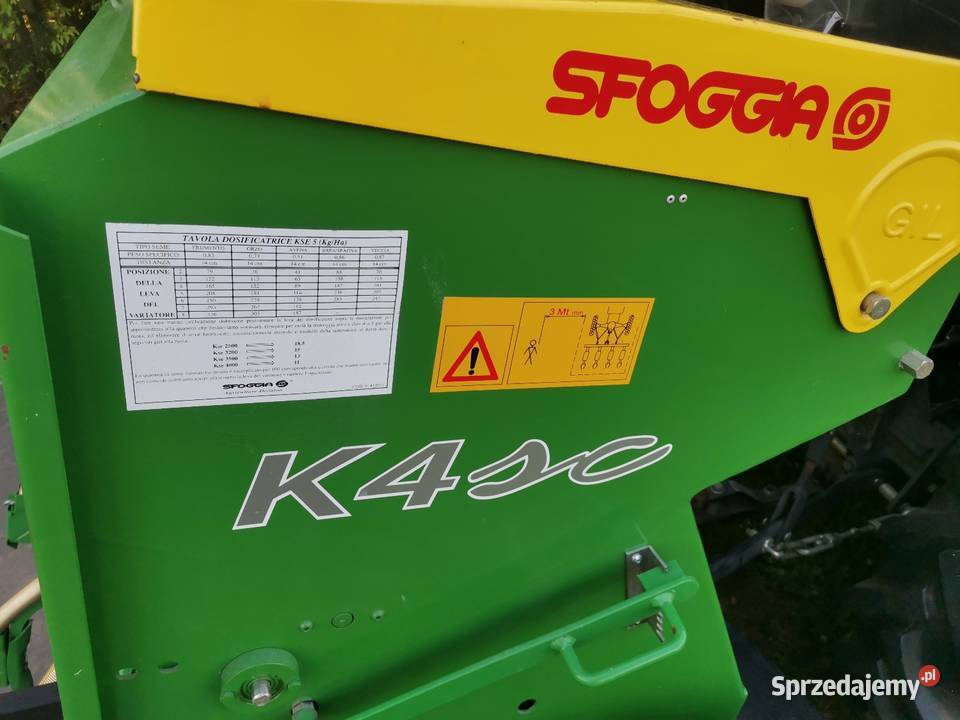 Siewnik sfoggia k4sc do zboza