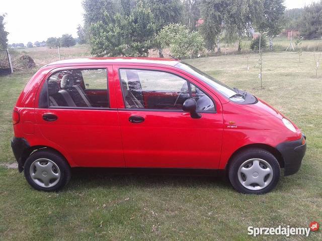 Daewoo Matiz 2000 Wspomaganie 1750 50KM wielkopolskie Konin