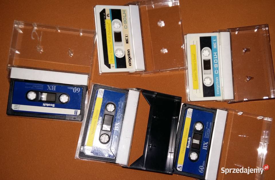 Vangelis 5 kaset magnetofonowych 3 i więcej sprzedam