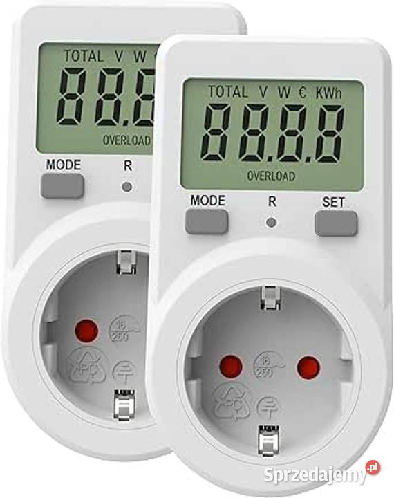 Licznik Poboru Energii i Kosztów Prądu 2 SZTUKI