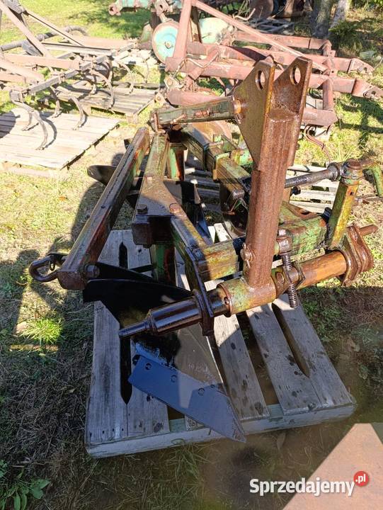 Pług dwuskibowy Unia Grudziądz nieuszkodzony mazowieckie Nieporęt