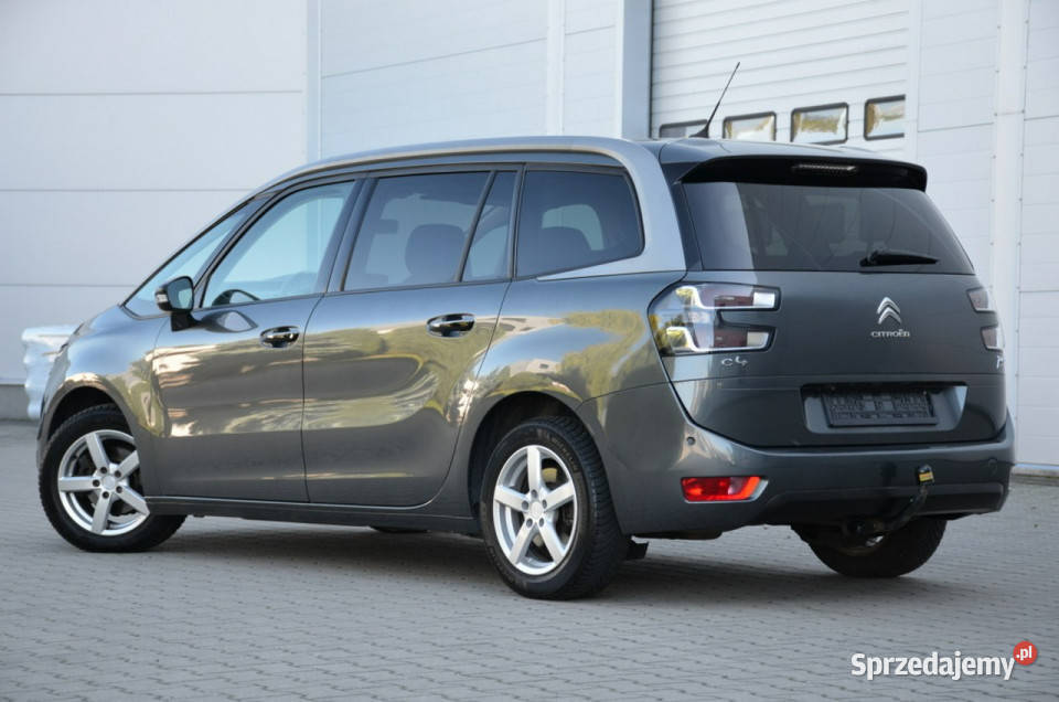 Citroen C4 Grand Picasso Opłacony 12T Serwis manualna