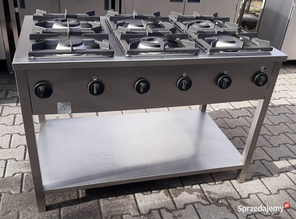 KUCHNIA GAZOWA 6 PALNIKOWA KROMET 36 KW M1926N Gastronomia Nowe Skalmierzyce sprzedam