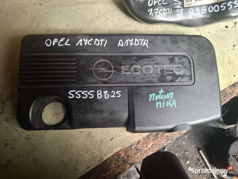 OPEL ASTRA ZAFIRA 17 CDTI pokrywa silnika świętokrzyskie Kielce sprzedam