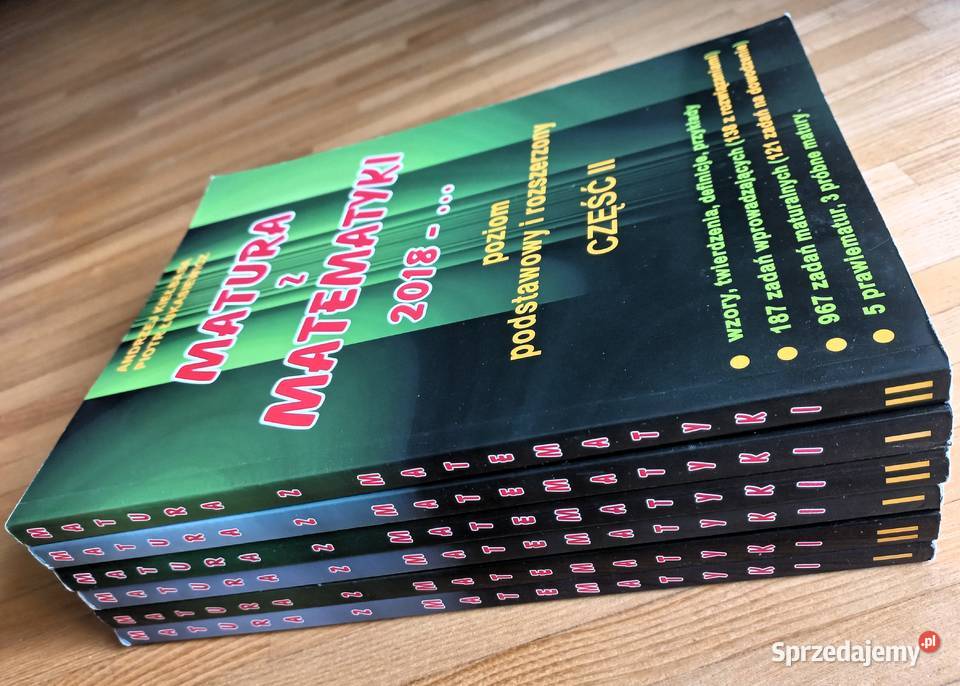 Matematyka MATURA zbiory zadań Kiełbasa podstawa Warszawa sprzedam