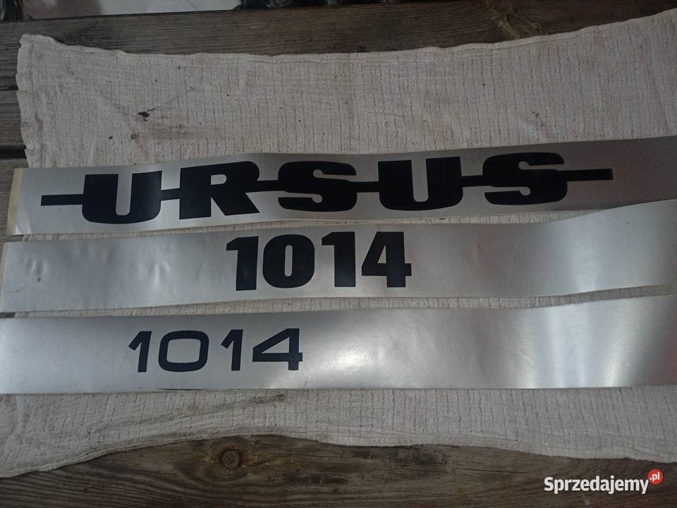 Naklejki Ursus 904 i 1014 pomorskie