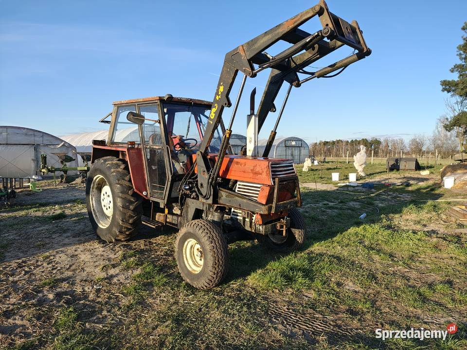 Traktor Ursus c385 Zetor 8011 z ładowaczem Iwanowice