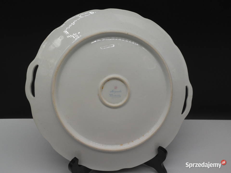 Przedwojenna Patera Sezonowa Auguste Victoria Porcelana i szkło Raszków sprzedam