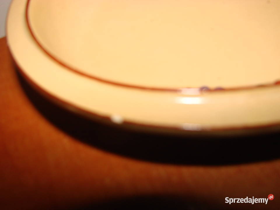 Bolesławiec wzór kaszubski półmisek PRL pomorskie