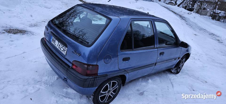 Citroen Saxo 15 diesel 58 1996r Majdan Ostrowski