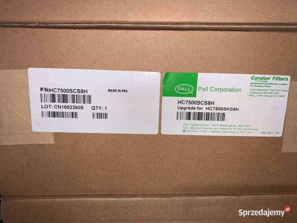 Pall HC7500SCS8H Filtr olejowy Warszawa sprzedam