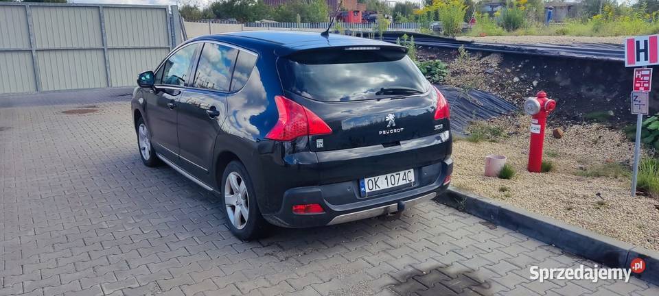 Peugot 3008 Hybrid 4 2013 czarny 20 HDI elektryk Łężce sprzedam