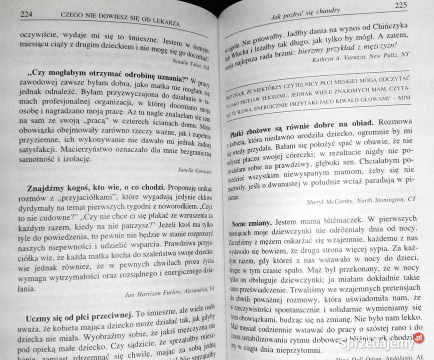 Czego nie dowiesz się lekarza Mary Jeanne Menna Chełm