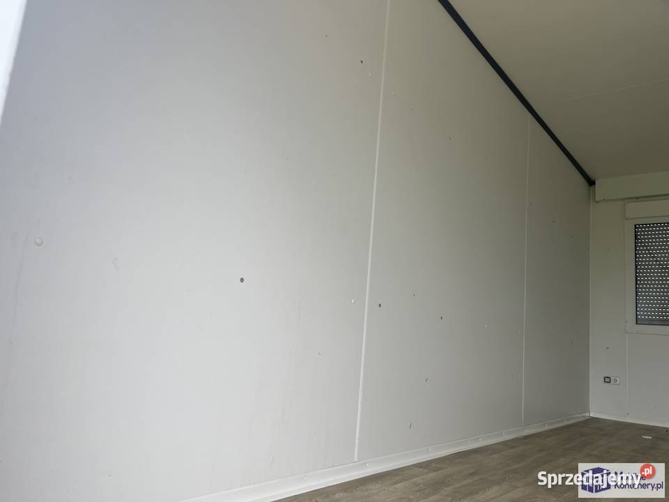 KONTENER BIUROWY SOCJALNY 36 DWA WEJŚCIA Wrocław