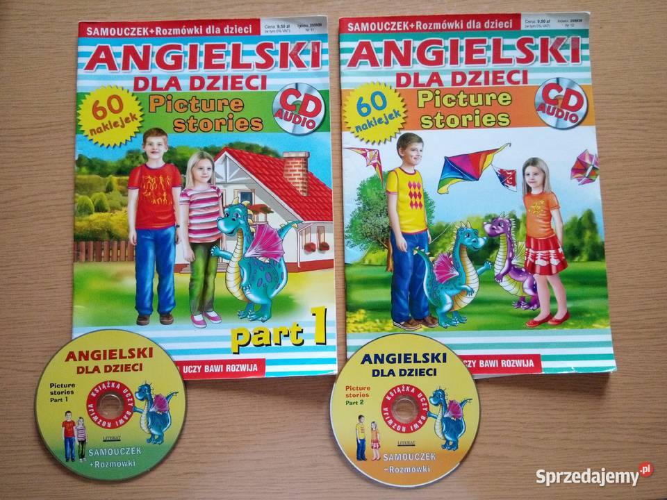 2x Angielski dzieci Picture Stories 2 płyty CD Dąbrowa Górnicza