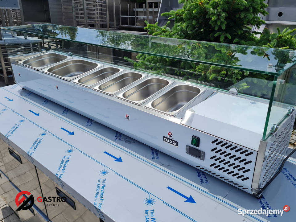 Nadstawka chłodnicza witryna nastawna 8 x 14 GN Gastronomia Ostrów Wielkopolski