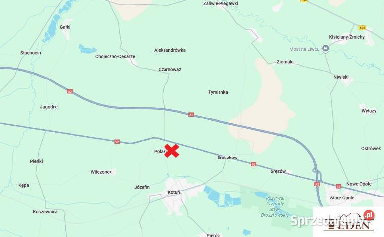 Działka 10238m2 Polaki mazowieckie