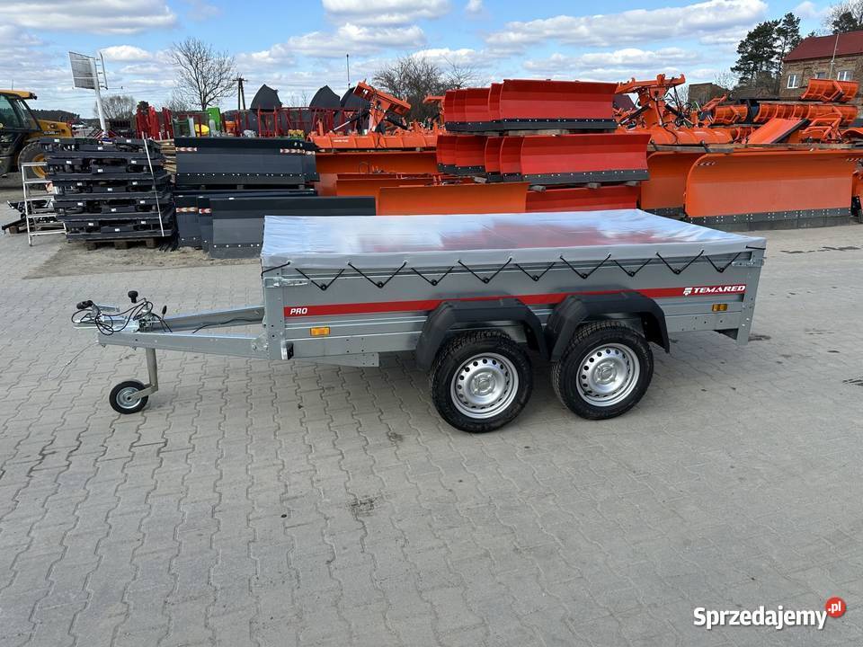 Przyczepka TEMARED PRO 26122 264x126 z płaską śląskie