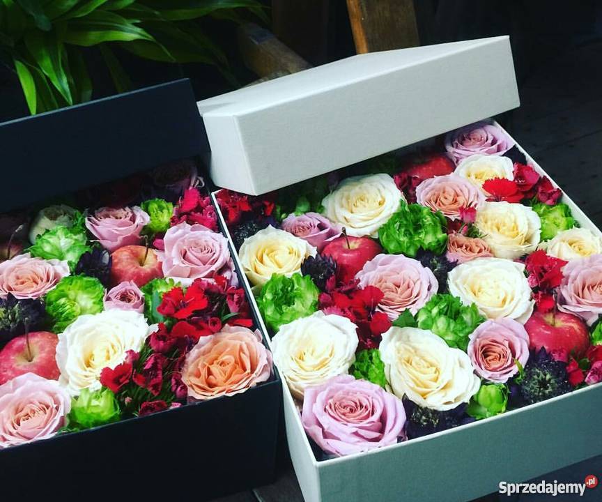 Flower BOX Pudełko z kwiatami Świetny Lublin