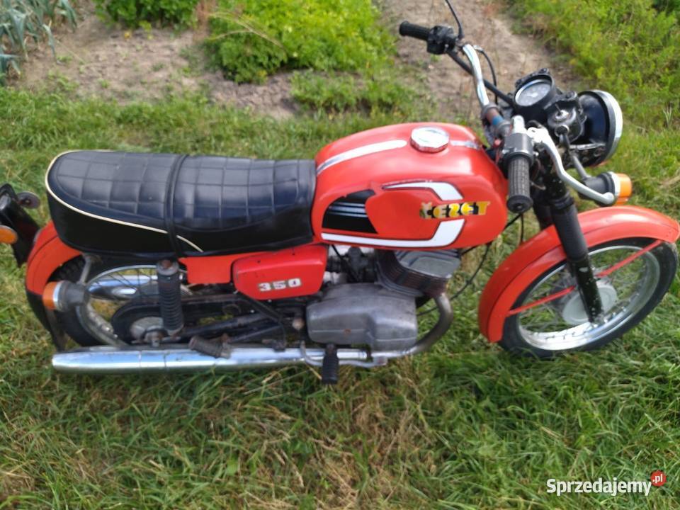 CZ 350 Jawa z dokumetami w oryginalnym malowaniu