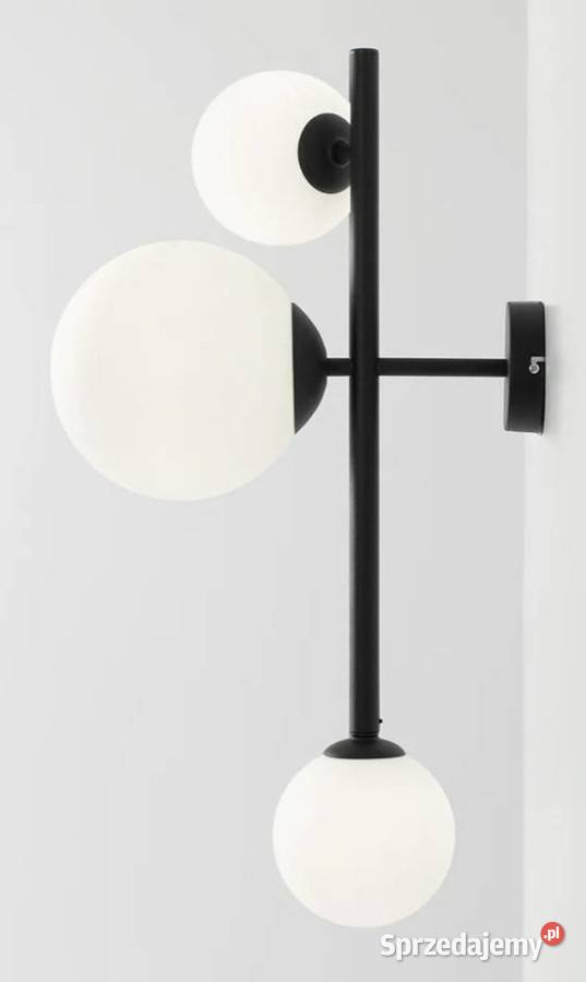 NOWA Lampakinkiet DIONE WALL 3 BLACK 1092Y1 Wrocław