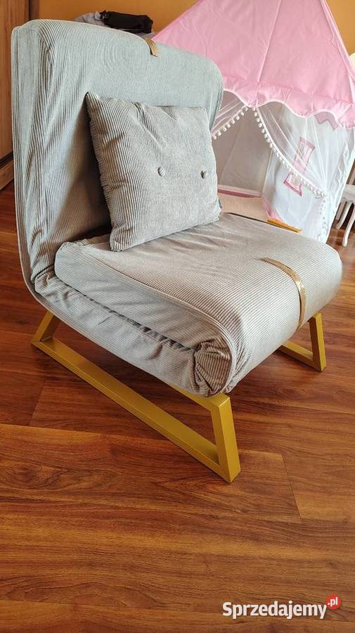 Sofa Fotel leżanka łóżko wielofunkcyjne z 90cm wielkopolskie Sompolno