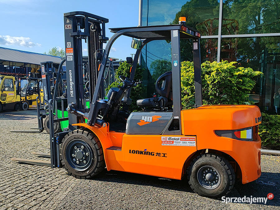 Wóżek widłowy Lonking LG40DT 4 tony duplex 35 m Kęty