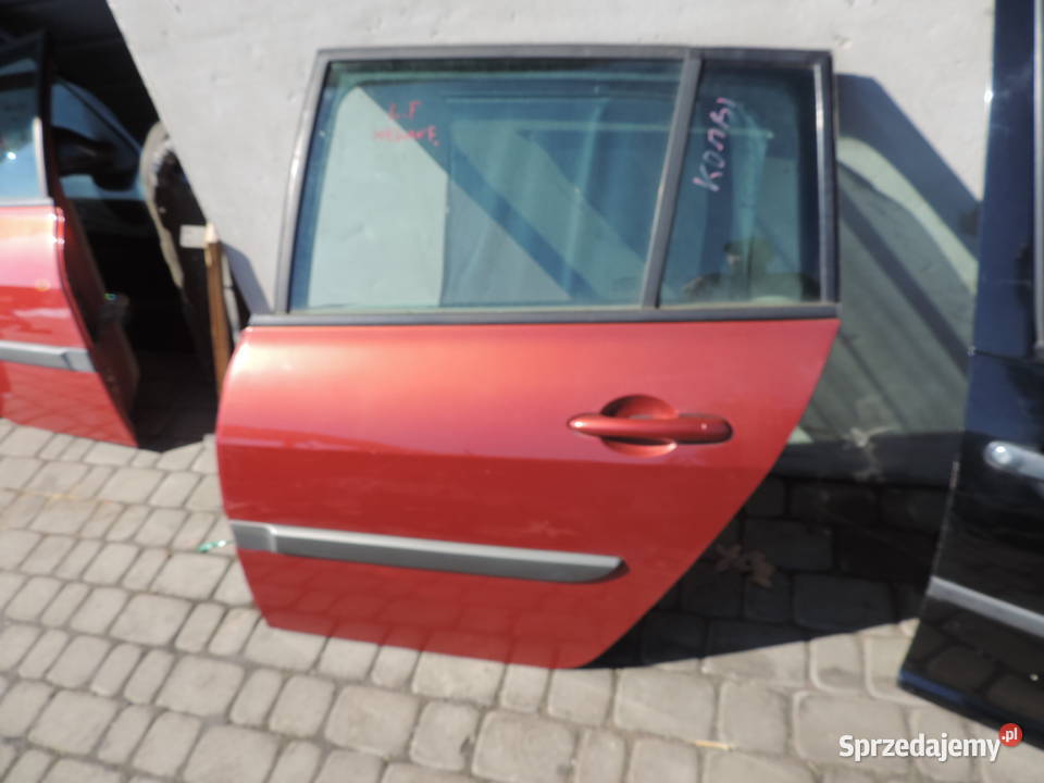 DRZWI LEWY TYŁ RENAULT MEGANE II KOMBI TEB76 osobowe Nowy Sącz